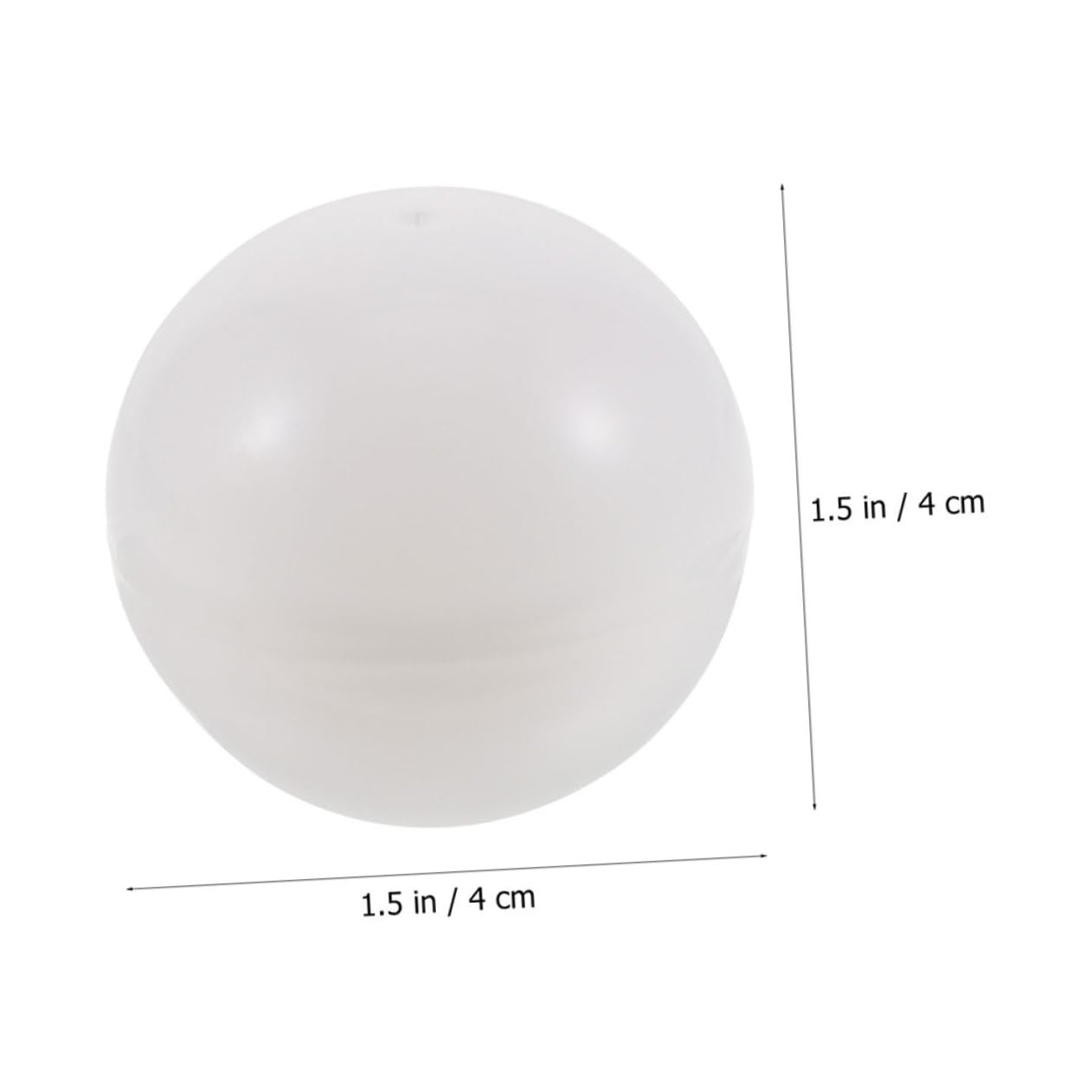 BRIGHTFUFU 30Pcs Balls Reusable Party Props for Raffle Drawing Game Activities and Table Tennis Multi