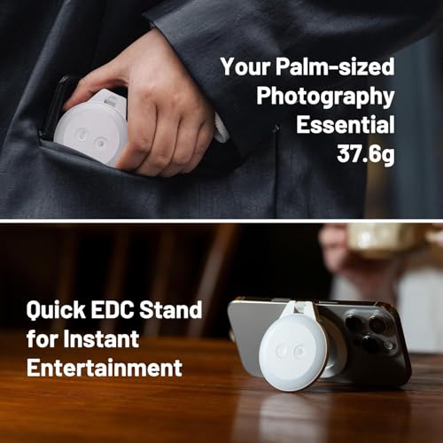 Lampe selfie MagSafe PGYTECH à trois modes LED pour vidéo