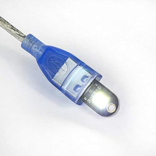 Mini USB LED Light, DROK 5PCS Portable Energy Efficient Kids Child Night USB Laptop Keyboard Light, 5V 100mA LED Keychain Lamp, Brightest LED Lamp for Emergency Security Lighting Home Decoration