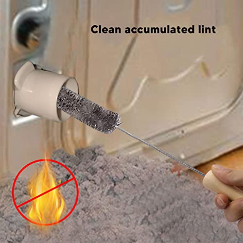 Uadme Cepillo radiador Flexible, Delgado Cepillo de Limpieza de ventilación Herramientas de Limpieza y Cuidado hogar para frigoríficos serpentines telarañas tuberías secadoras Pelusas lavadoras - imagen 5