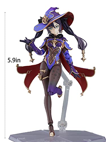 Hxuytl Action Figure~Mona~Mirror Reflection Of Doom Version Anime Games Model Collection Multicolor Figma #TOP1