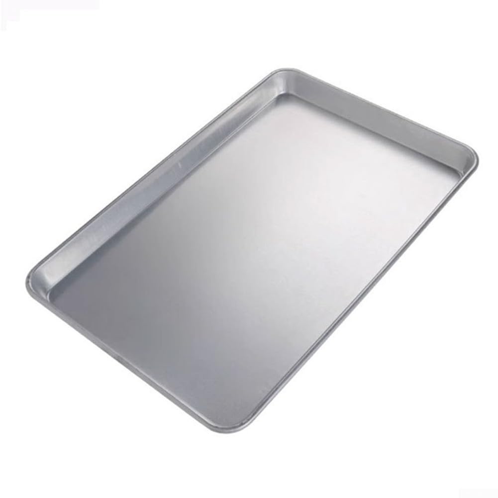 Para bandeja de horno de aluminio, 45 x 33 cm, sin revestimiento, para