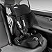 Sparco i-Size-Kindersitz SK8000IBK für Kinder von 76 bis 150 cm, ECE R129/04-zertifiziert, mit ISOFIX und Top Tether, verstellbarer Kopfstütze, klappbarer Rückenlehne und 5-Punkt-Gurt, Farbe: Schwarz