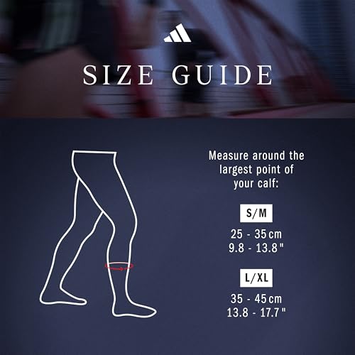 Adidas Climacool compression calf sleeves contre les douleurs de mollet