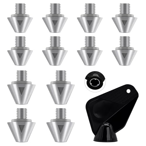 Artanchao Ersatzstollen für Fußballschuhe, 8 x 8 mm / 4 x 11 mm, mit...