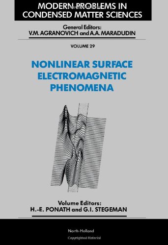 Nonlinear Surface Electromagnetic Phenomena (Modern Problems in Condensed Matter Sciences)