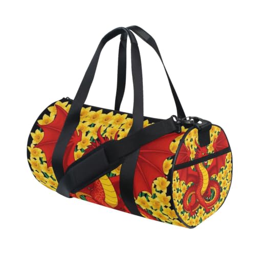 Bolsa de gimnasio ligera con bolsillo interior organizador 3