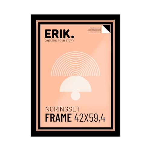 Grupo Erik Marco 42x59,4 cm negro - Marco A2 madera | Marcos para...