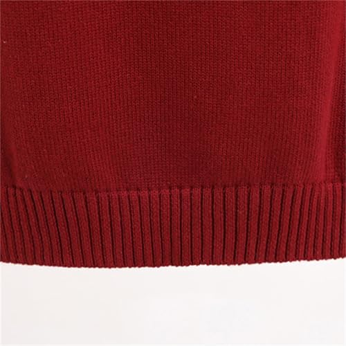 Bow Cable Knit Sweater Vest Girls Sleeveless V Neck Crop Knitwear Pullover Toddler Kids School Uniform Tops4