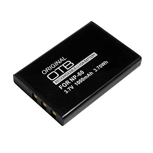 Batería Compatible para Toshiba Camileo P10, 1000mAh, 3.7V, reemplazado: NP-60, NP-30