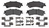 ACDelco Gold 17D792MH (19287132) Semi-Metallic Rear Disc Brake Pad Set