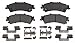 ACDelco 17D792MH Professional Semi-Metallic Rear Disc Brake Pad Set