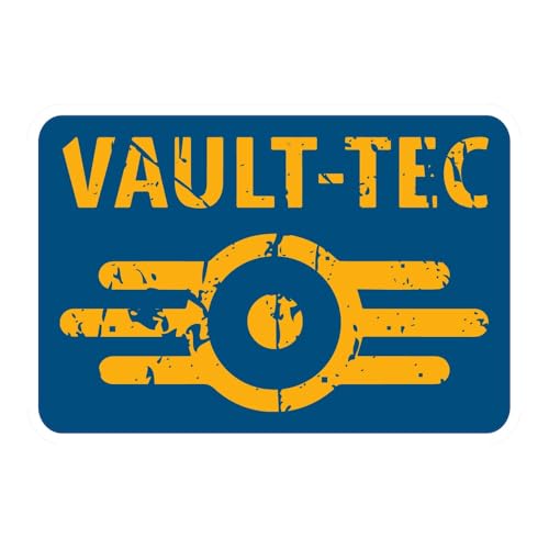 Vault-Tec (Vinyl Decal Car Laptop Window Tumbler Water Bottle) Logo Symbol