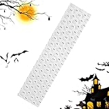 Mantel individual de Halloween, mantel clásico para mesa de comedor familiar, mantel decorativo gótico para celebraciones fiestas cocina banquete entrada casa interior