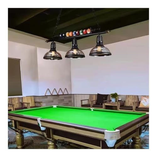 Suspension LED billard et table repas pour des soirées chaleureuses