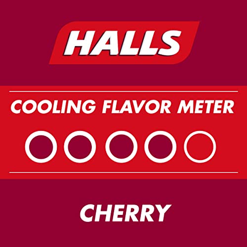 Halls Relief Cough Drops, Cherry, 80 Count #TOP3