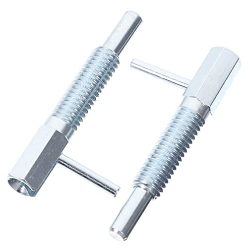 BRIGHTFUFU 2pcs Retractable Pin Mechanical Accessories Spring Pin Indexing Plunger with Rod Spring Catch Indexing Plunger Spring Plunger Spring-Loaded Plunger Stainless Steel Spring Lock