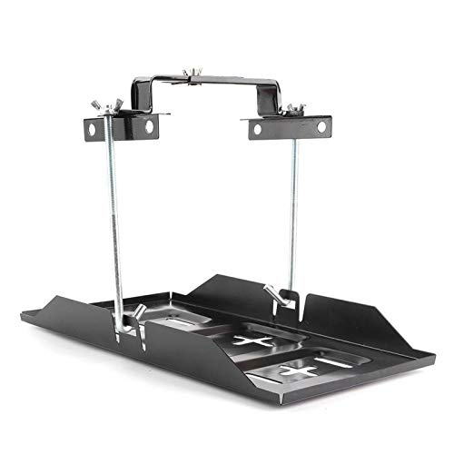Pince de maintien robuste pour plateau de batterie de voiture 27 cm noir
