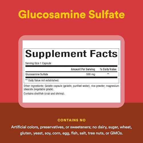 Natural Factors Glucosamine Sulfate Capsules