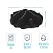 Hundenapf Anti Schling Napf Hund Slow Feeder Hundenäpfe mit Saugnäpfen, Anti-Schling Napf für Langsames Fressen, Fressnapf für Trockenfutter (Schwarz, S-10X10CM)
