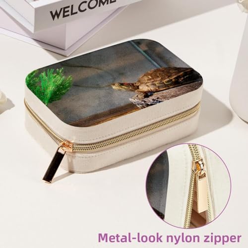 Boîte à bijoux de voyage velours contre les colliers emmêlés