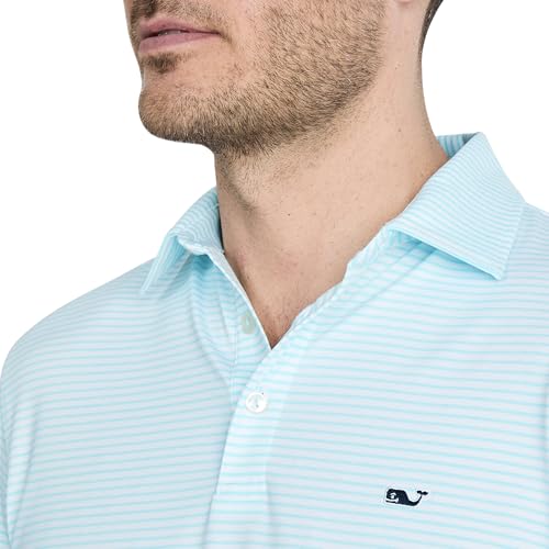 Image of vineyard vines Men's Bradley Stripe Sankaty Polo