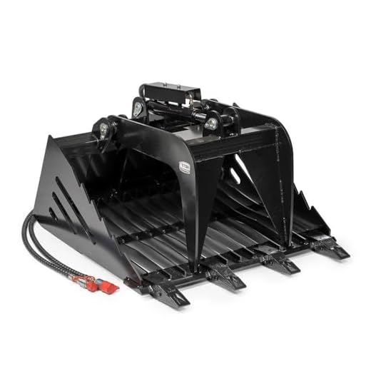 Mini Skid Steer Skeleton Grapple Rake