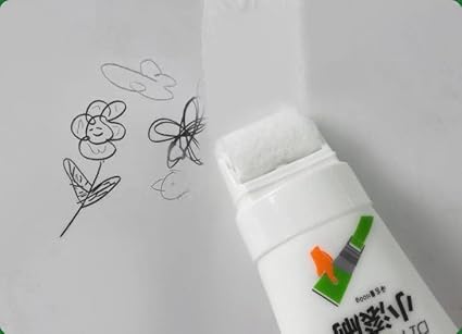 Nkk Paint Roller Self-Built Wall Repair Paste Small Rolling Brush Wall Filling Paste l Repair White Putty Tool Wall Brush Artifac (Pack of 1,