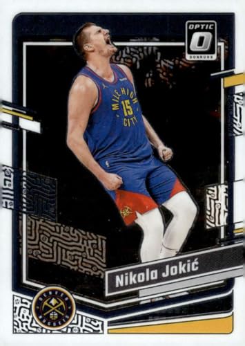 Basketball Trading Card 2023-24 Donruss Optic #19 Nikola Jokic NM Near Mint Nuggets