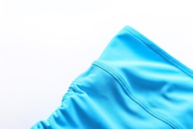 Bañador corto mujer de secado rápido con protección UV para piscina y ropa de baño 6