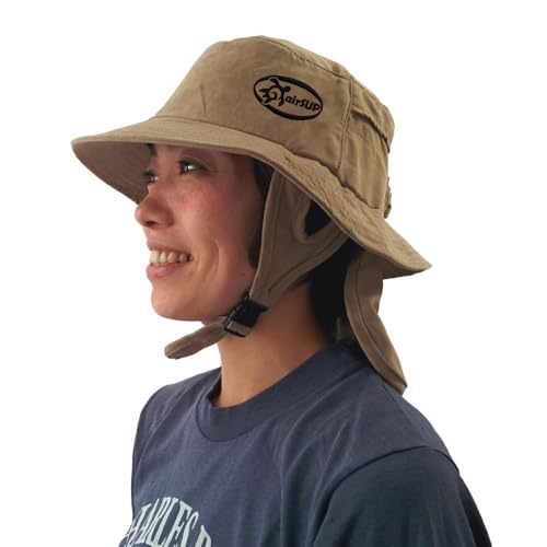 airSUP Bucket Hat for Stand Up Paddle Surf & Sun Protection Wide Brim Fast Drying Polyester Sand...
