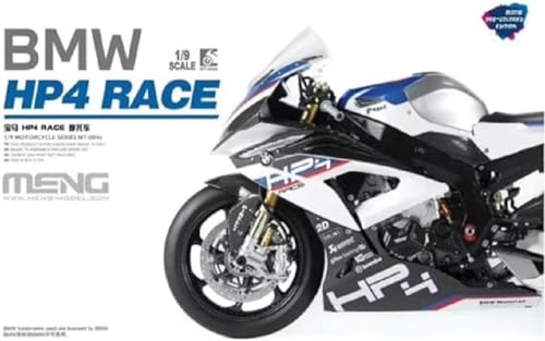 Meng Model MNGMT 004S 1:9 BMW HP4 Race (Colores Pintados)   Juego de maquetas de Escala