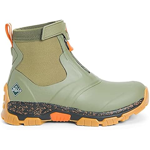 Muck Boots Cremallera Media Apex, Botas de Lluvia Hombre, Olive, 49 EU Cover
