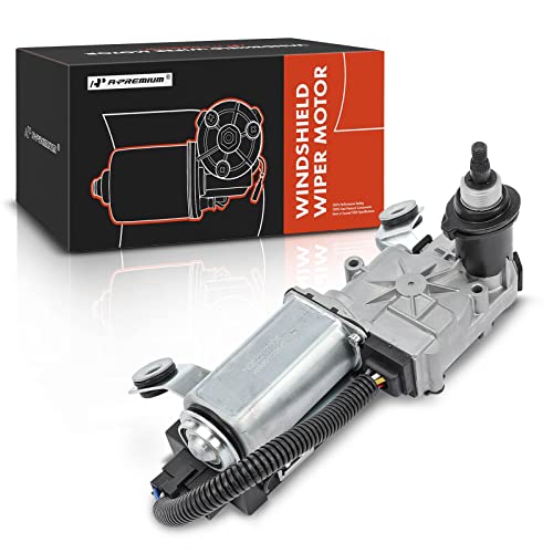 Image of A-Premium Rear Windshield Wiper Motor Compatible with Chevy, GMC & Oldsmobile Models - Blazer 1995-2005, Jimmy 1995-2005, Bravada 1996-2001, 4-Pin