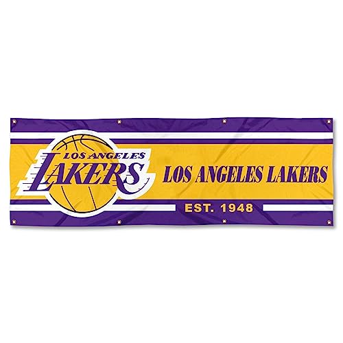 WinCraft Los Angeles Lakers Large 2x6 Foot Banner