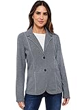 cecil sweatblazer blau Cecil Blazer mit Reverskragen, Taschen und Zweiknopf Verschluss