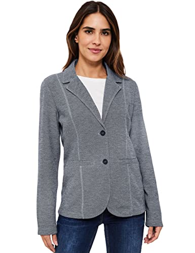 Cecil Damen Tos Pique Sweatblazer, Deep Blue, M EU