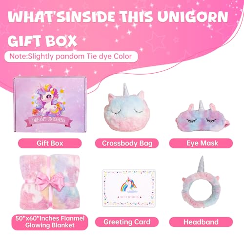 Jenria Unicorn Gifts for Girls, Birthday Gifts for Girls Age 3 4 5 6 7 8 9 10 Years Old Girl Birthday Gift Ideas, Unicorn Toys, Daughter, Niece, Granddaughter