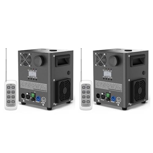 1000W Pyrotechniques Machines, 2 DMX Cold Spark Machine avec Chauffage par Résistance pour fêtes, Noël, DJ, mariages, événements sportifs