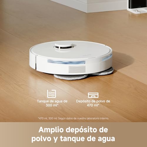 Miniatura 7 de Dreame L10s Pro Gen 3 Robot Aspirador Y Friegasuelos Inteligente, Succión Vormax De 13.000 Pa, Sistema De Fregado Duoscrub, Mopa Con Elevación Automática De 7 Mm, Alcanza Lo Inalcanzable, 5.200 Mah