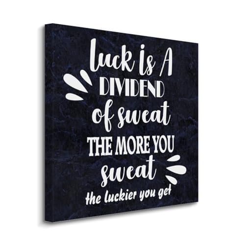 Lienzo de pared motivacional ideal como regalo de oficina y decoración de estudio