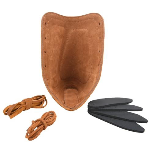Tas Trost Support de Joue pour Crosse de Fusil en Cuir, Cartouchière de Crosse Durable pour .308 .45-70 .30-30 .22LR 12GA (Marron, .308 .45-70 .30-06 .44MAG) – vue 4