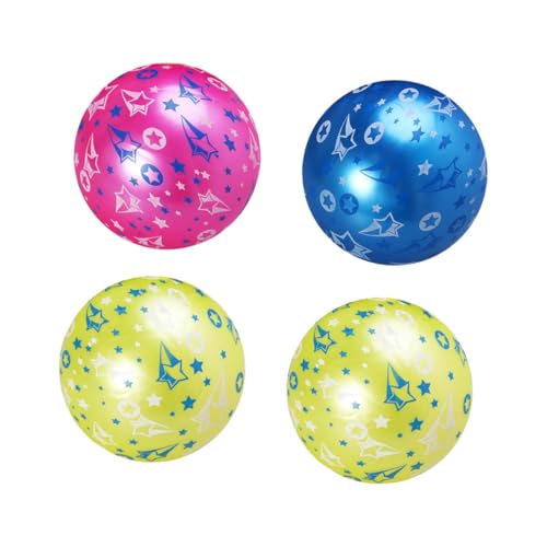 DECHOUS Inflatable Star Ball Toy for Children Lightweight Balls for Boys and Girls Random Color