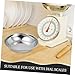 LABRIMP 2pcs Stainless Steel Weighing Pan for Mechanical Dial Scale Easy to Clean Weighing Dish and Versatile Scale Plate for Kitchen and Industrial Use