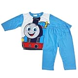 [タキヒョー] パジャマ ベビー ミッキー ミニー ディズニー トーマス 男の子 女の子 キッズ 長袖 服 グッズ 子供 赤ちゃん 上下 寝間着 セットアップ XYZ(トーマス 95cm)