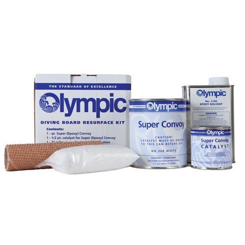 Olympic Diving Board Resurfacing Kit - White Finish by Kelly Technical