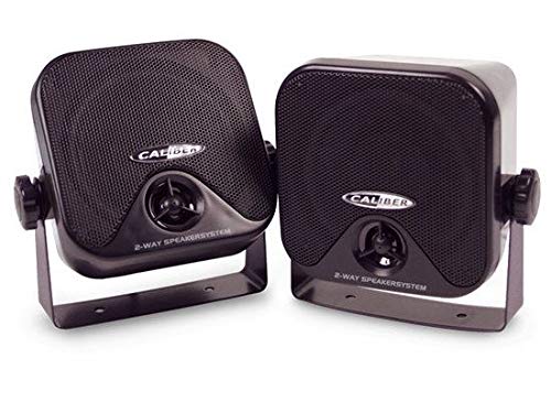 Für Wohnmobil Van Boot Caliber CSB-2 3-Wege Lautsprecher – 120W, 4 Ohm Für Auto, Van Oder Boot – Coaxial-Design Mit 3 Treibern Cb Funk Lautsprecher