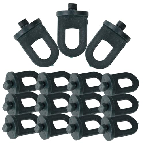 EPIGEIST 100 piezas Unidades Clips de Invernadero Plástico Ajustables para Colgar Plantas Accesorios para y Trepadoras Jardín y