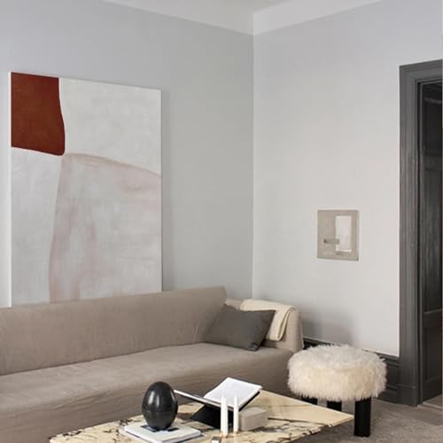 Tableau d'art mural abstrait moderne BBOVOBB bohème géométrique en toile 30x40 cm - 2