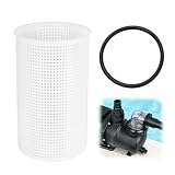 Poolpumpe Sandfilter Ersatzteile Korb für Vorfilter SPS100 SPS75 SPS50 SPS25 Umwälzpumpe, Ersatz Filterkorb für Steinbach Sandfilteranlage Kompatibel Filterpumpen, Pool Basket, mit O-Ringe (Set)